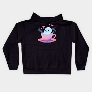 ghost coffee Kids Hoodie